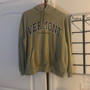 Sage Green, H&M hoddie this year.